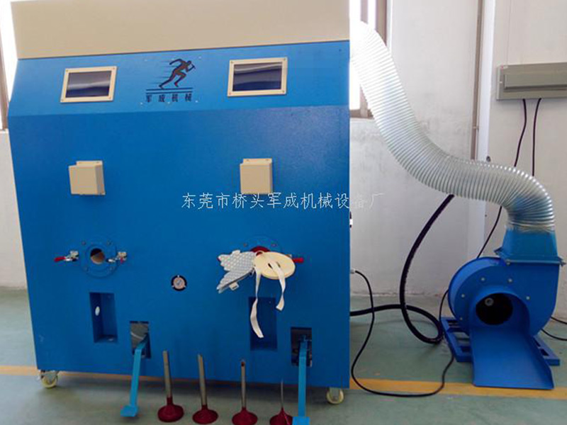 羽绒服充填专用设备 高性能智能型毛绒玩具充棉机 枕芯充棉机批发